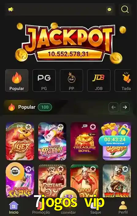 Promoções Especiais no 7jogos vip App